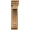 Ekena Millwork Imperial Traditional Rough Sawn Bracket w/ Offset Brace, Western Red Cedar, 6"W x 22"D x 26"H BKT0604X22X26IMP01RWR - alternate 3